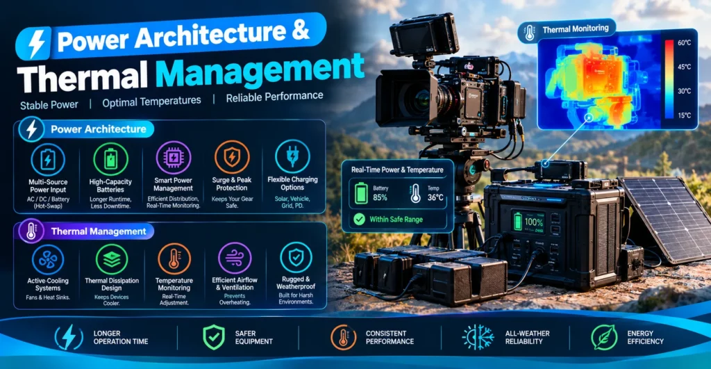 Thermal Power Management Infographic