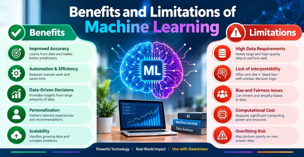 Machine Learning Benefits and Limitations
