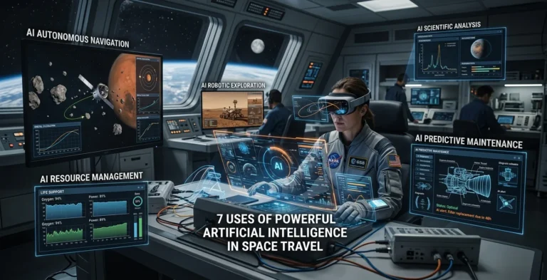 Powerful Artificial Intelligence in Space Travel