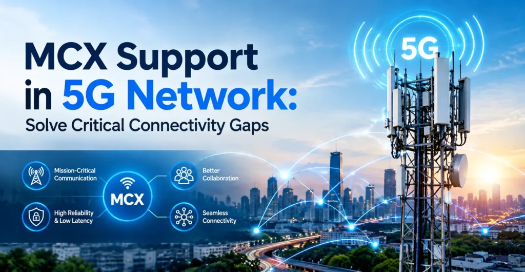MCX Support in 5G Networks