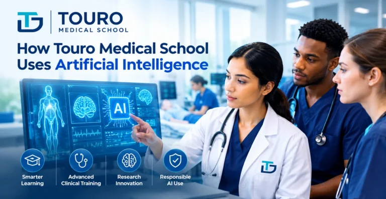 Touro Medical School AI Innovation Banner