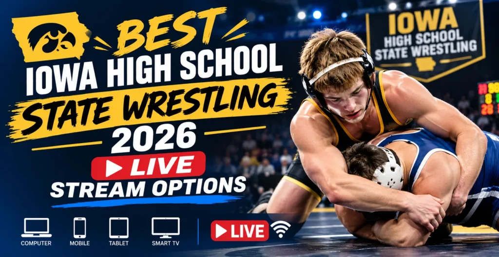 Iowa High School Wrestling 2026 Live
