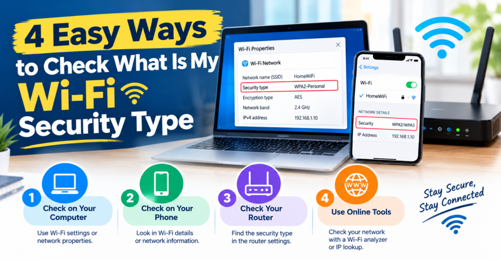 4 Easy Ways to Check Wi-Fi Security