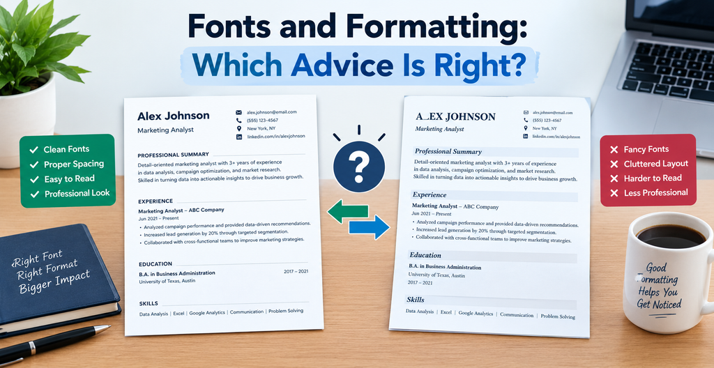 Fonts and Formatting The Right Choice