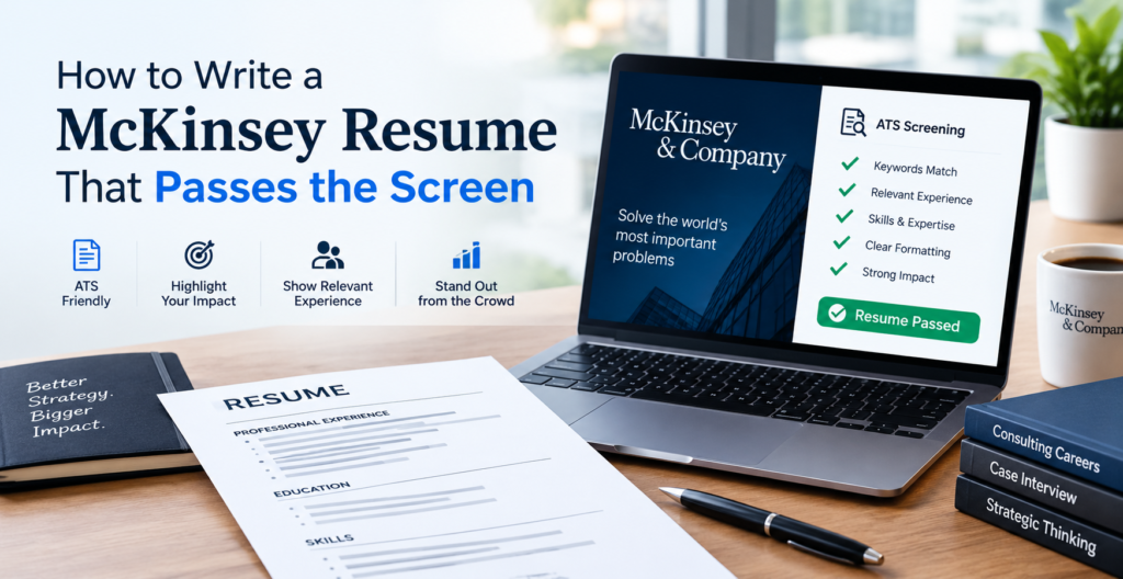 McKinsey Resume That Passes ATS