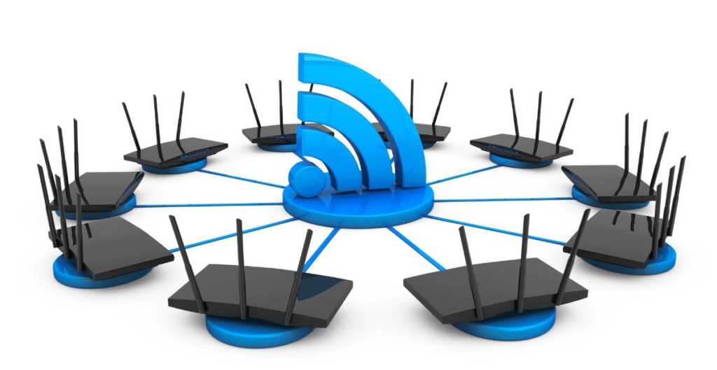 ASUS router interface showing suppression strategy setting in wireless options