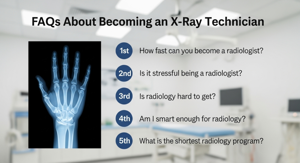 How Long Does It Take to Become an X-Ray Tech in the U.S.? 5 FAQs About Becoming an X-Ray Technician