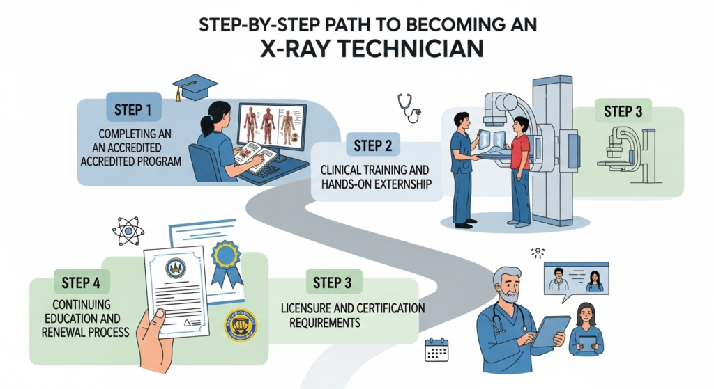 How Long Does It Take to Become an X-Ray Tech in the U.S.? 3 Path to Becoming an X-Ray Technician