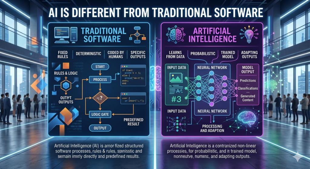 Why AI Is Different From Traditional Software