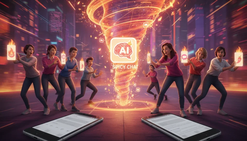 People Are Switching to Spicy AI Chat Apps