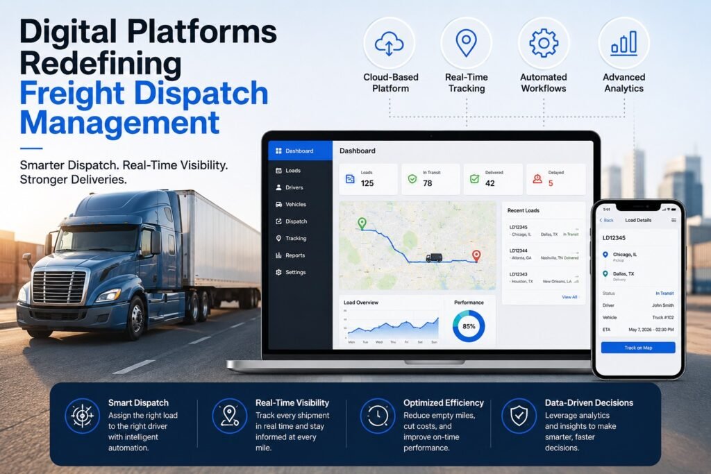 Digital Platforms Redefining Freight Dispatch Management