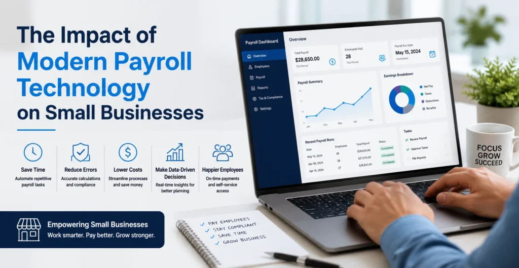 The Impact of Modern Payroll Technology on Small Businesses