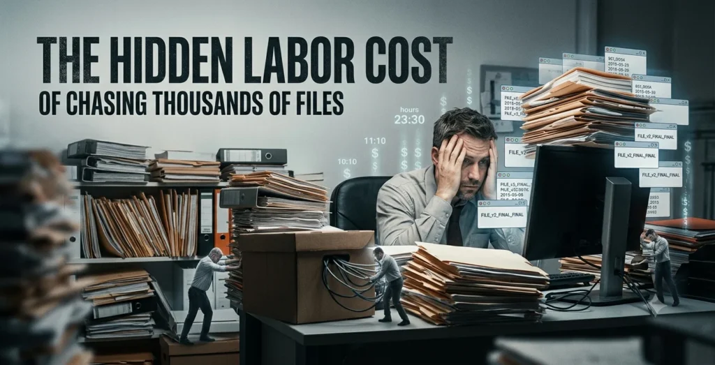 The Hidden Labor Cost of Chasing Thousands of Files