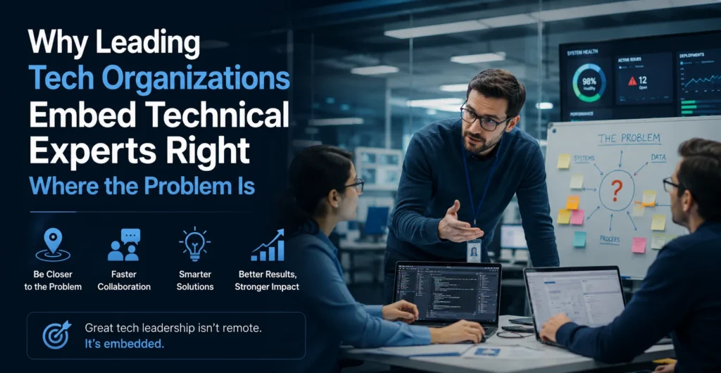 Leading Tech Organizations Embed Technical Experts