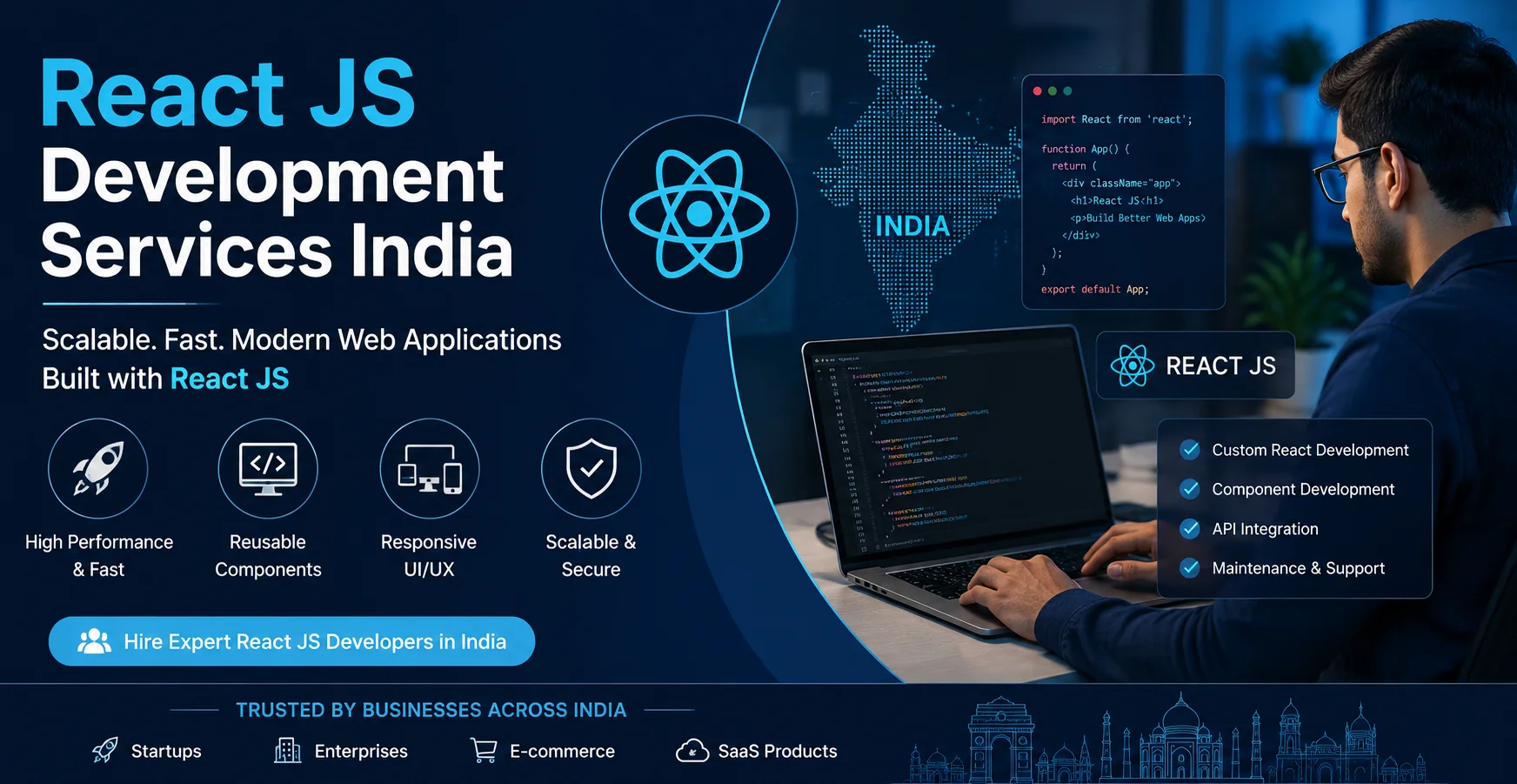 React JS Development Services India: Common Mistakes Businesses Make When Outsourcing Frontend Development