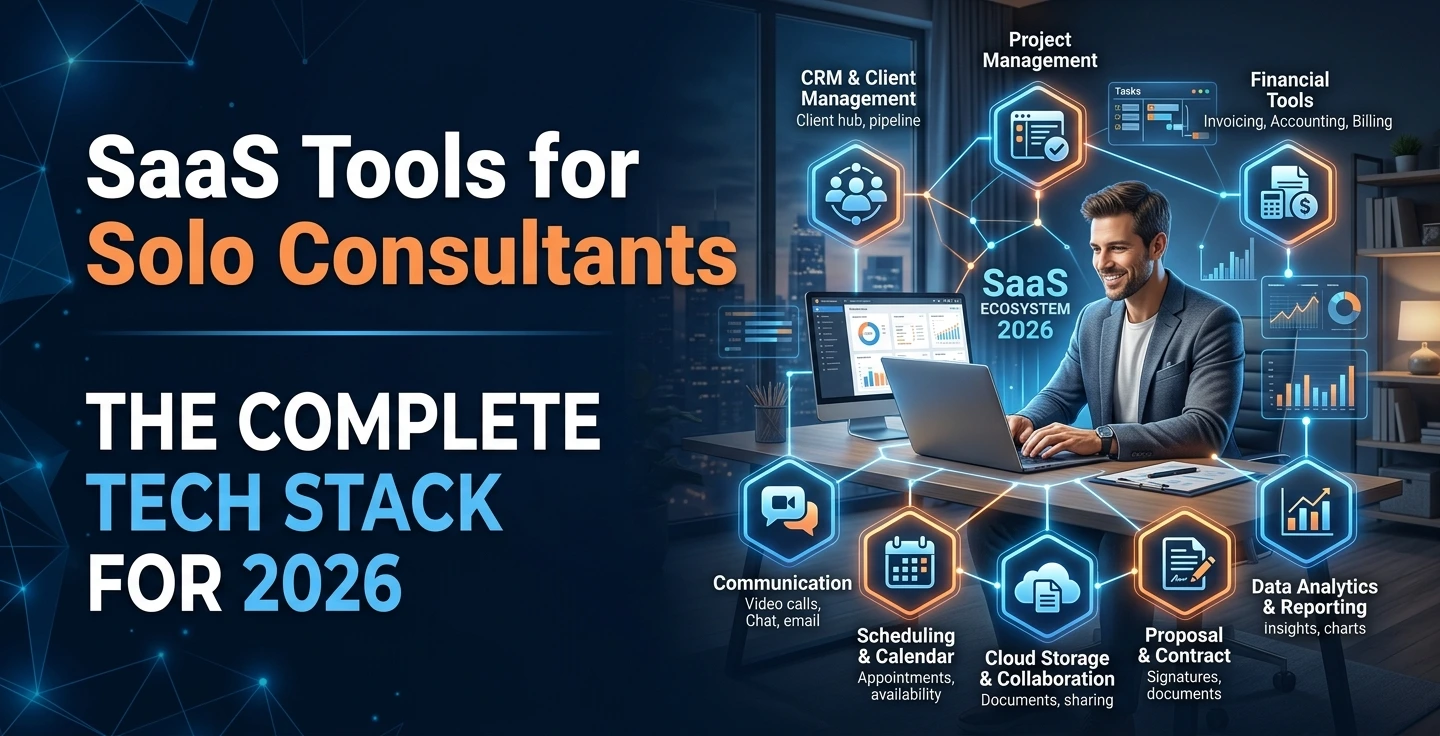 SaaS Tools for Solo Consultants: The Complete Tech Stack for 2026