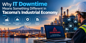 Why IT downtime means something different in Tacoma's industrial economy