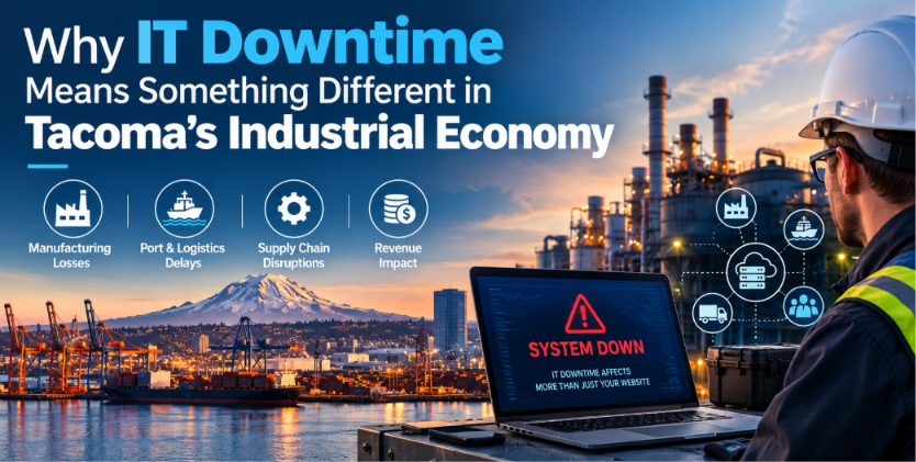 Why IT downtime means something different in Tacoma’s industrial economy
