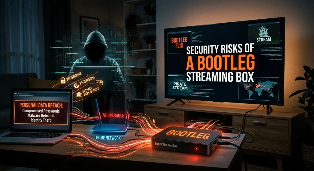 Bootleg Streaming Box: What It Is, Is It Legal, and What You Need to Know 4 Security Risks of a Bootleg Streaming Box