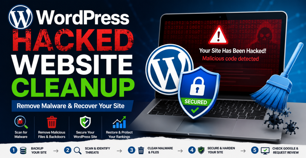 WordPress Hacked Website Cleanup